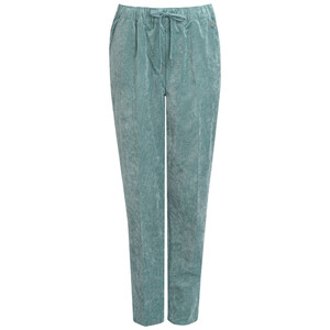 Damen Jogpants in Cord-Optik DUNKELGRÜN