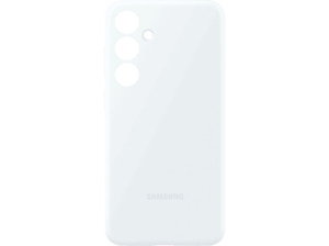 SAMSUNG Silicone Case, Backcover, Samsung, Galaxy S24+, White, White