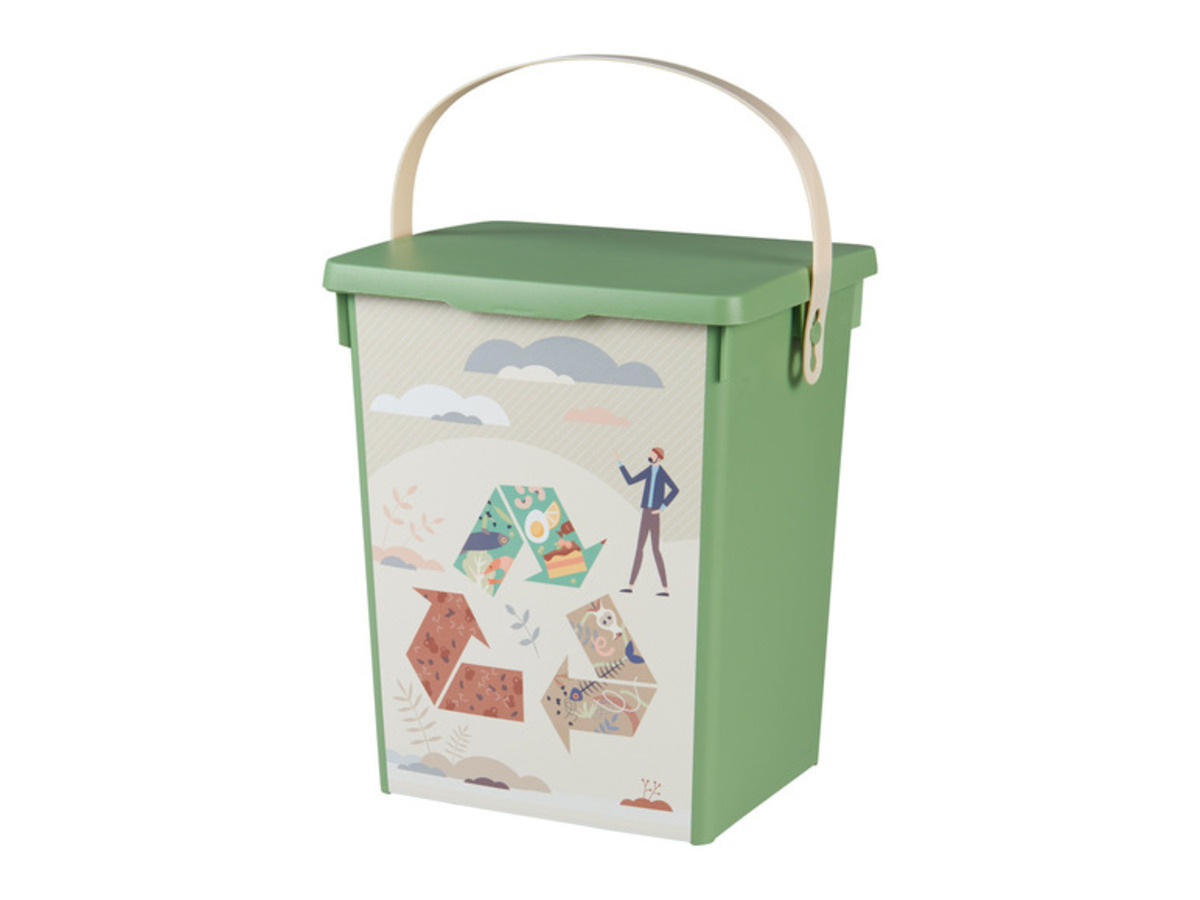 Bild 3 von LIVARNO home Deckeleimer Motiv, 5 l, mit Tragegriff