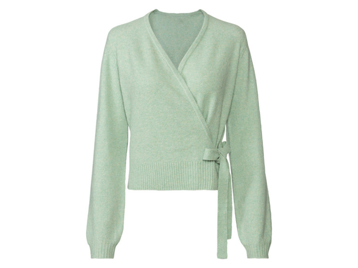 Bild 4 von esmara® Damen Wickel-Cardigan mit V-Ausschnitt