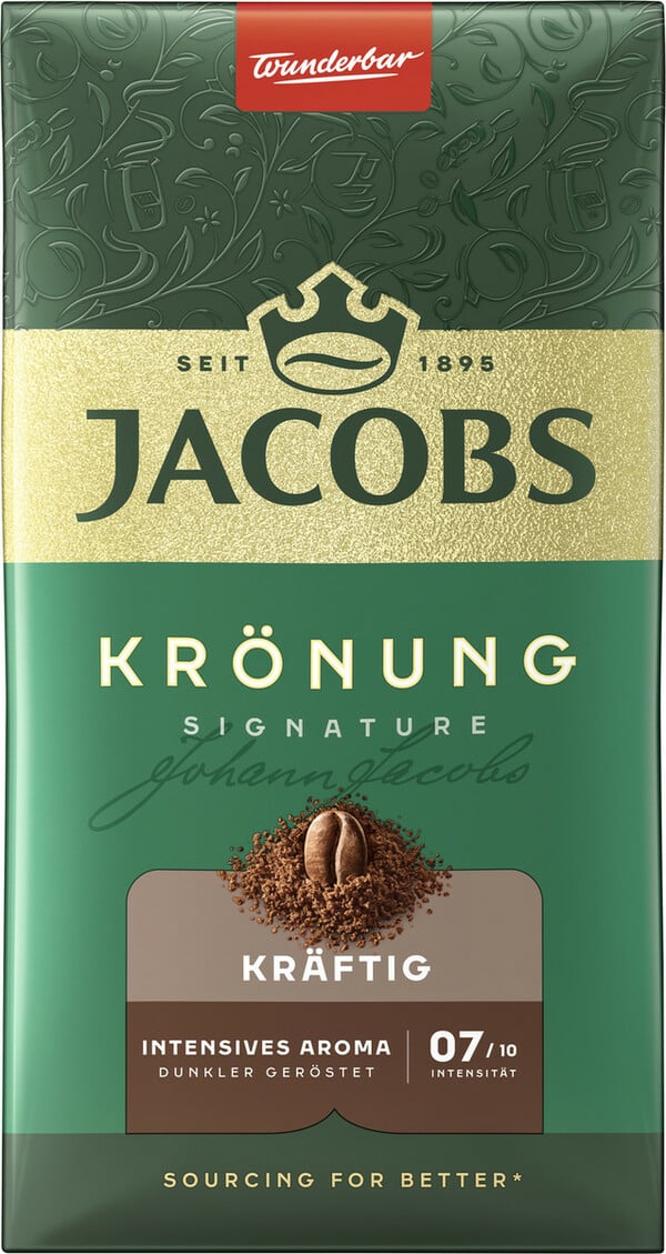 Bild 1 von Jacobs Krönung Kaffee Kräftig gemahlen 500G