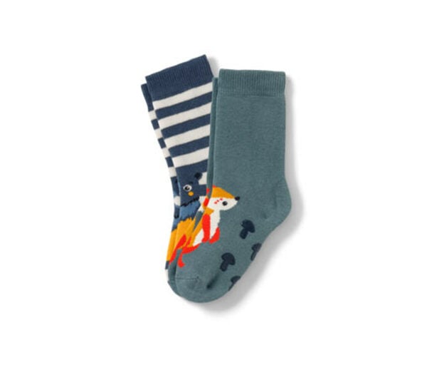 Bild 1 von 2 Paar Kleinkind-Antirutsch-Socken