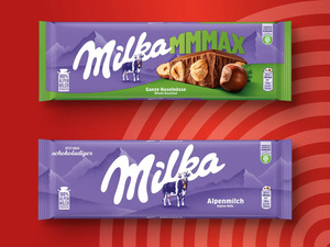 Milka Schokolade Großtafel, 
         300/280/276/270 g
