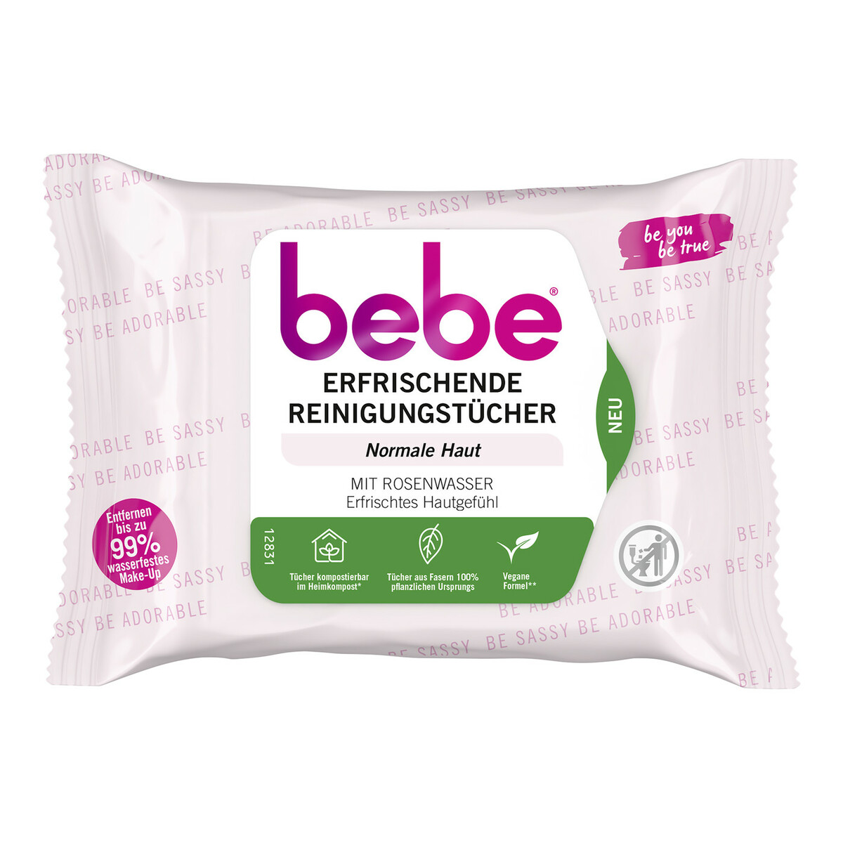 Bild 1 von bebe erfrischende Reinigungstücher 25ST