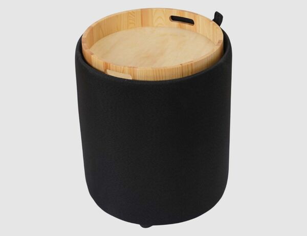 Bild 2 von Aufbewahrungs-/Sitzhocker rund