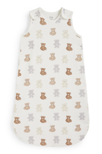 C&A Teddy-Baby-Schlafsack-0-6 Monate, Weiß, Größe: 70 cm