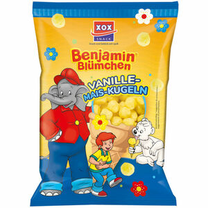 2 x Benjamin Blümchen Vanille-Mais-Kugeln