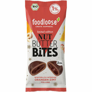 foodloose BIO Nut Butter Bites Orange-Zimt