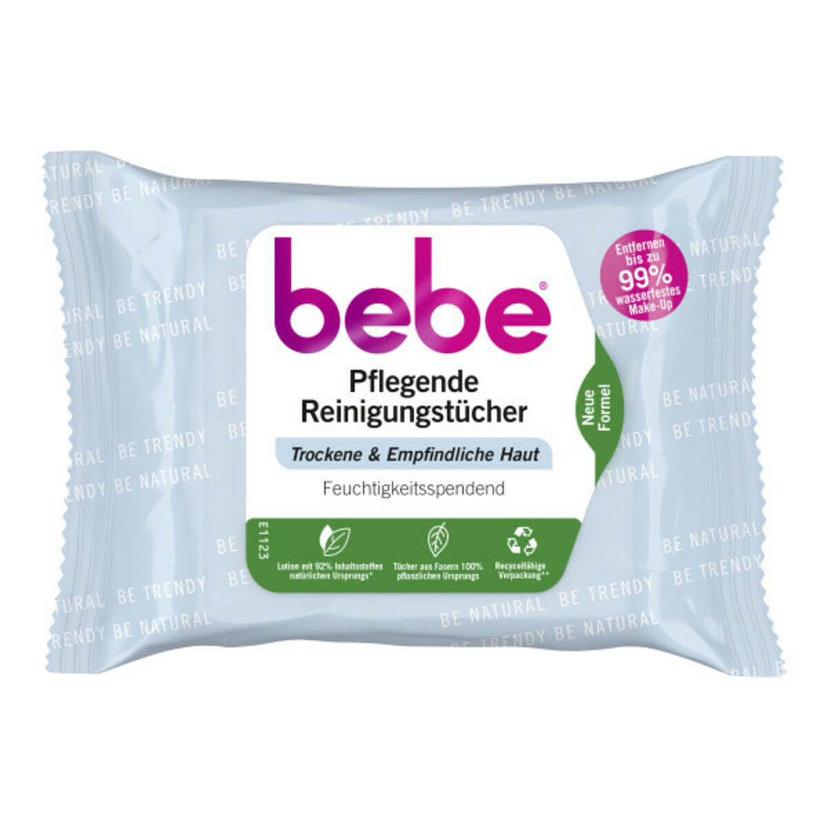 Bild 1 von bebe Pflegende Reinigungstücher 5in1 25ST