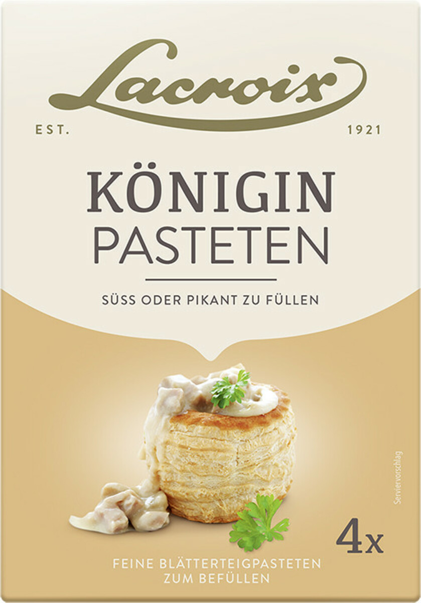 Bild 1 von Lacroix Königin Pasteten 100G