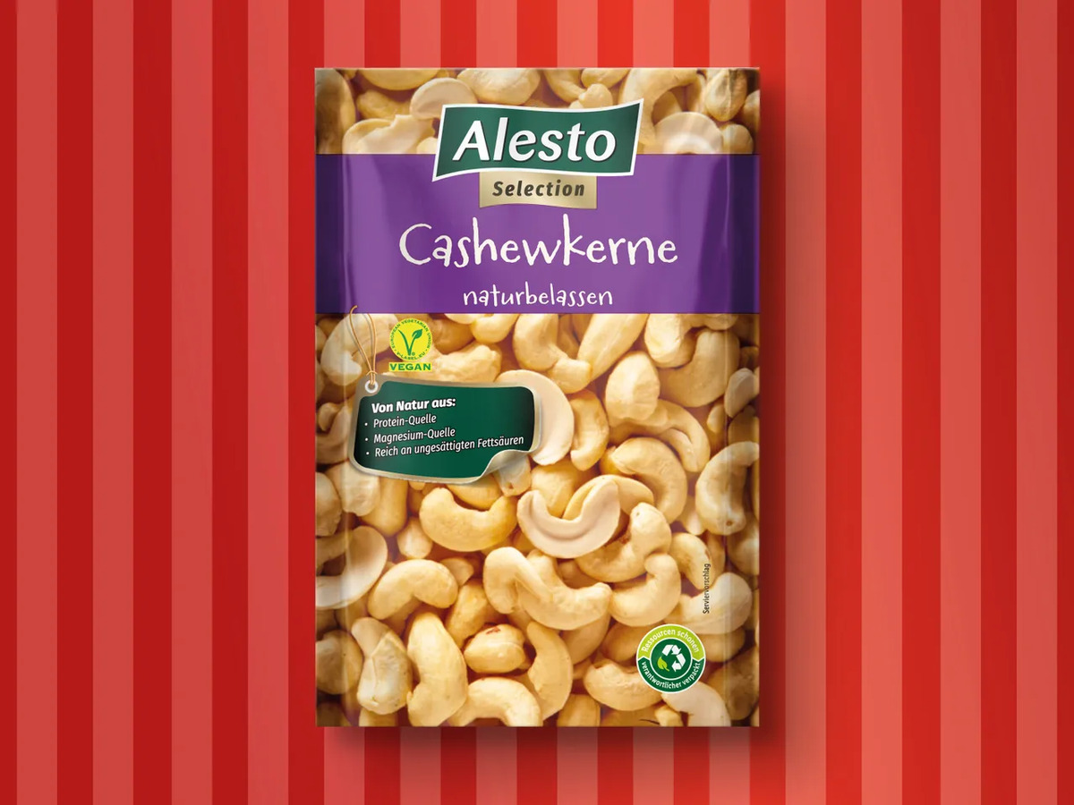 Bild 1 von Alesto Selection Cashewkerne, 
         200 g