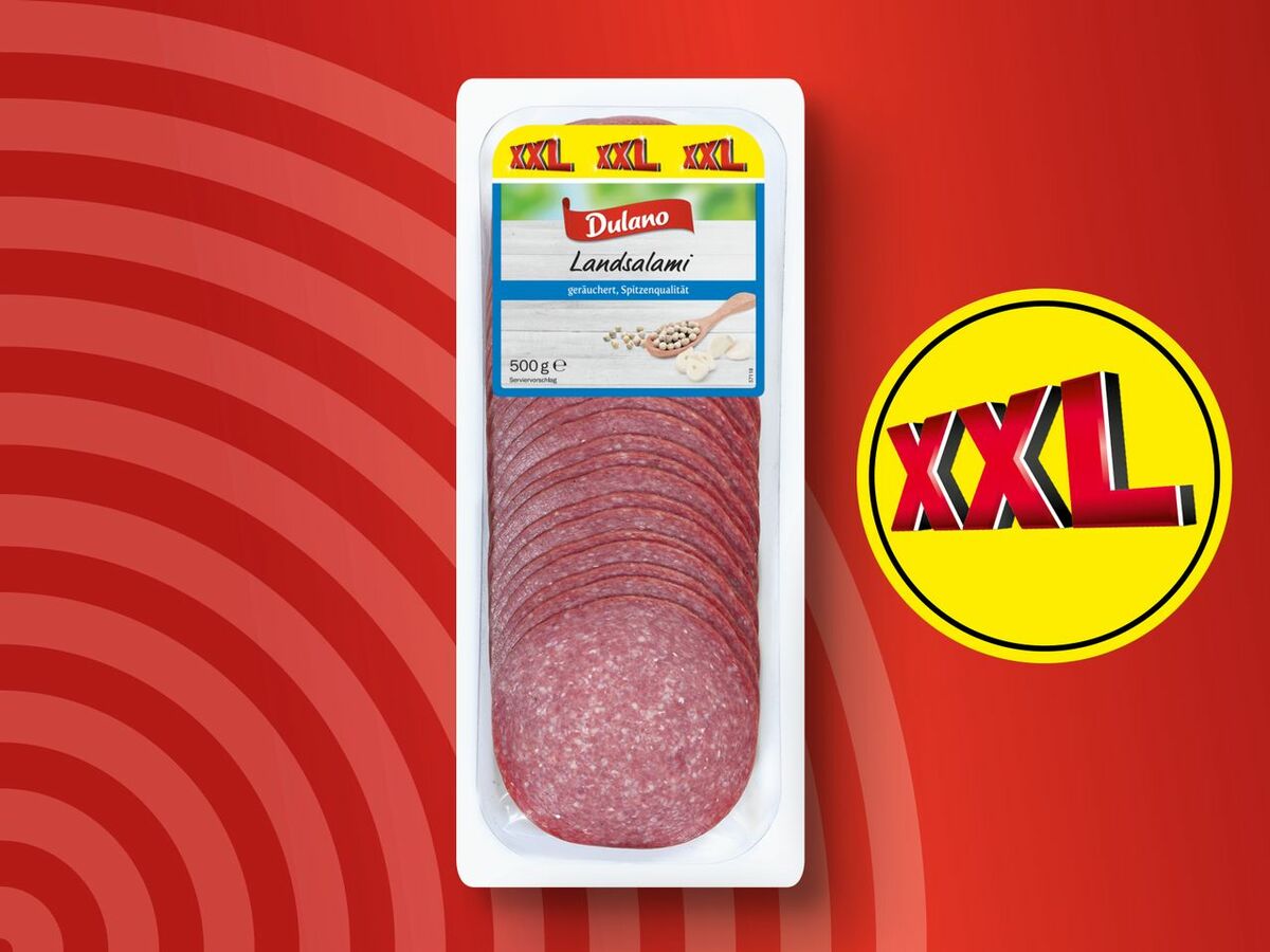 Dulano Landsalami XXL 500 g von Lidl für 4 99 ansehen