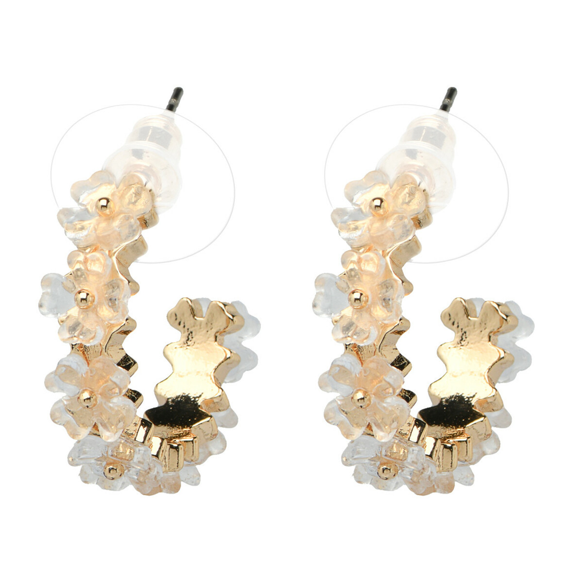 Bild 1 von Damen Halbcreolen KLAR / GOLD