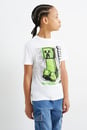 Bild 1 von C&A Multipack 2er-Minecraft-Kurzarmshirt, Blau, Größe: 128