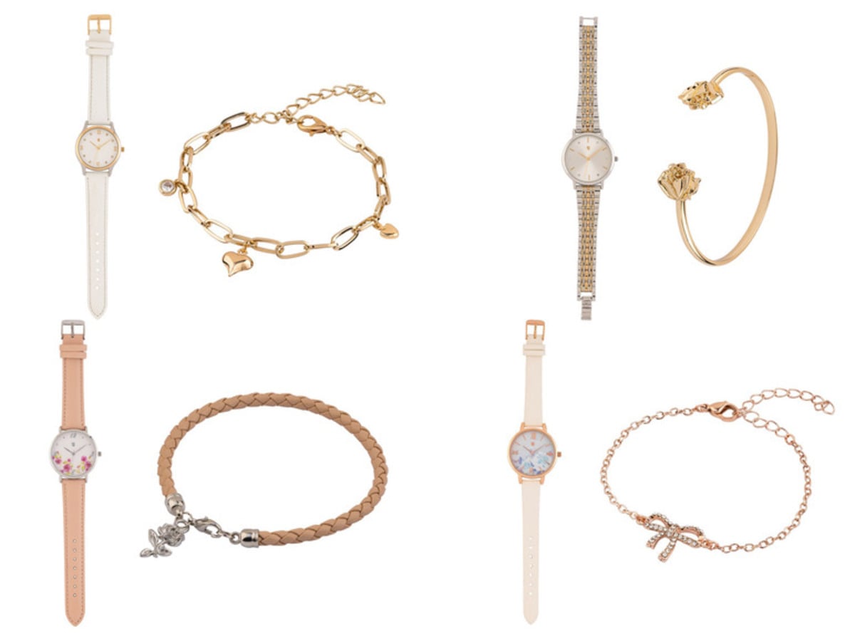 Bild 1 von AURIOL® Armbanduhr- und Schmuckset, mit Geschenkbox