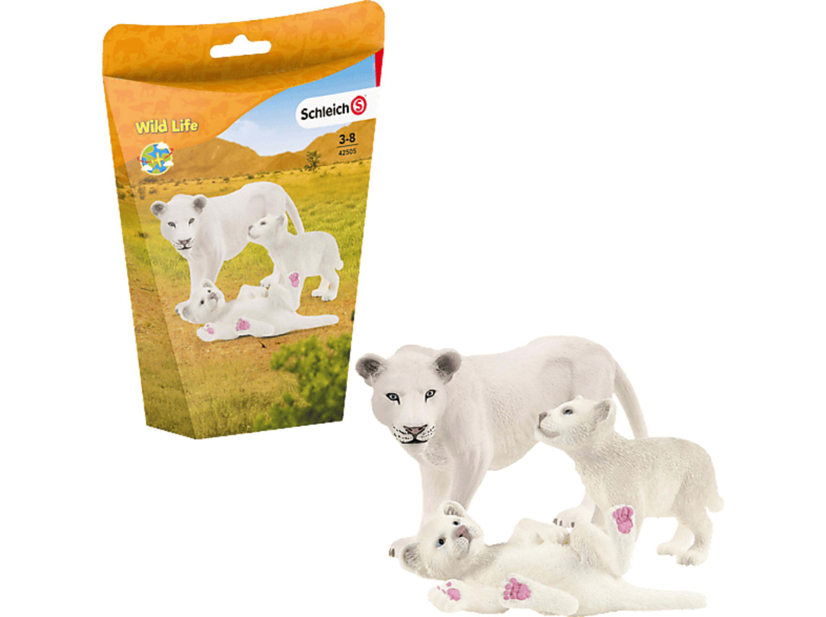 Bild 1 von SCHLEICH Löwenmutter mit Babys Spielset Mehrfarbig, Mehrfarbig