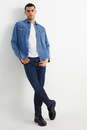 Bild 1 von C&A Slim Tapered Jeans-LYCRA®, Blau, Größe: W28 L32