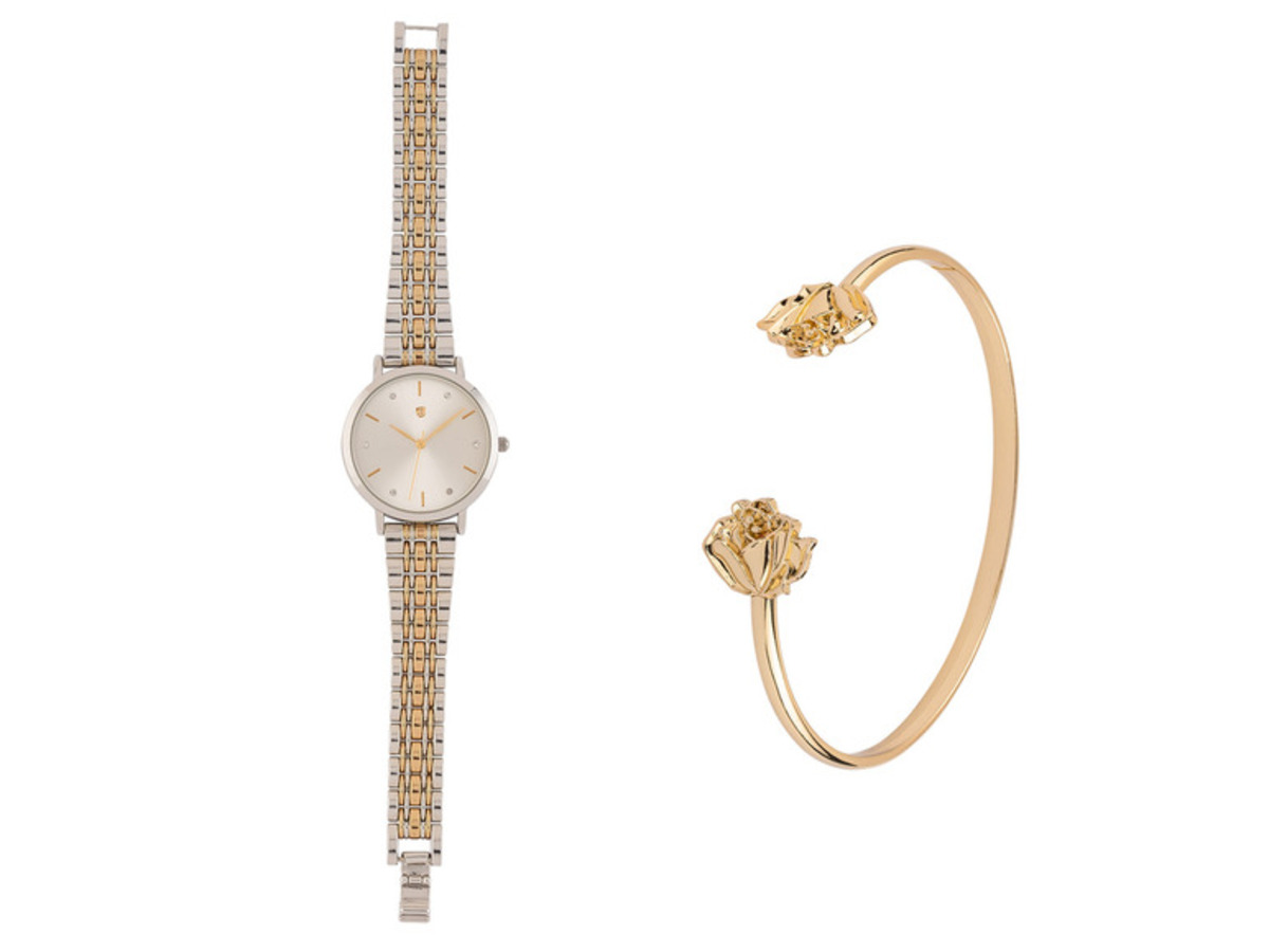 Bild 3 von AURIOL® Armbanduhr- und Schmuckset, mit Geschenkbox