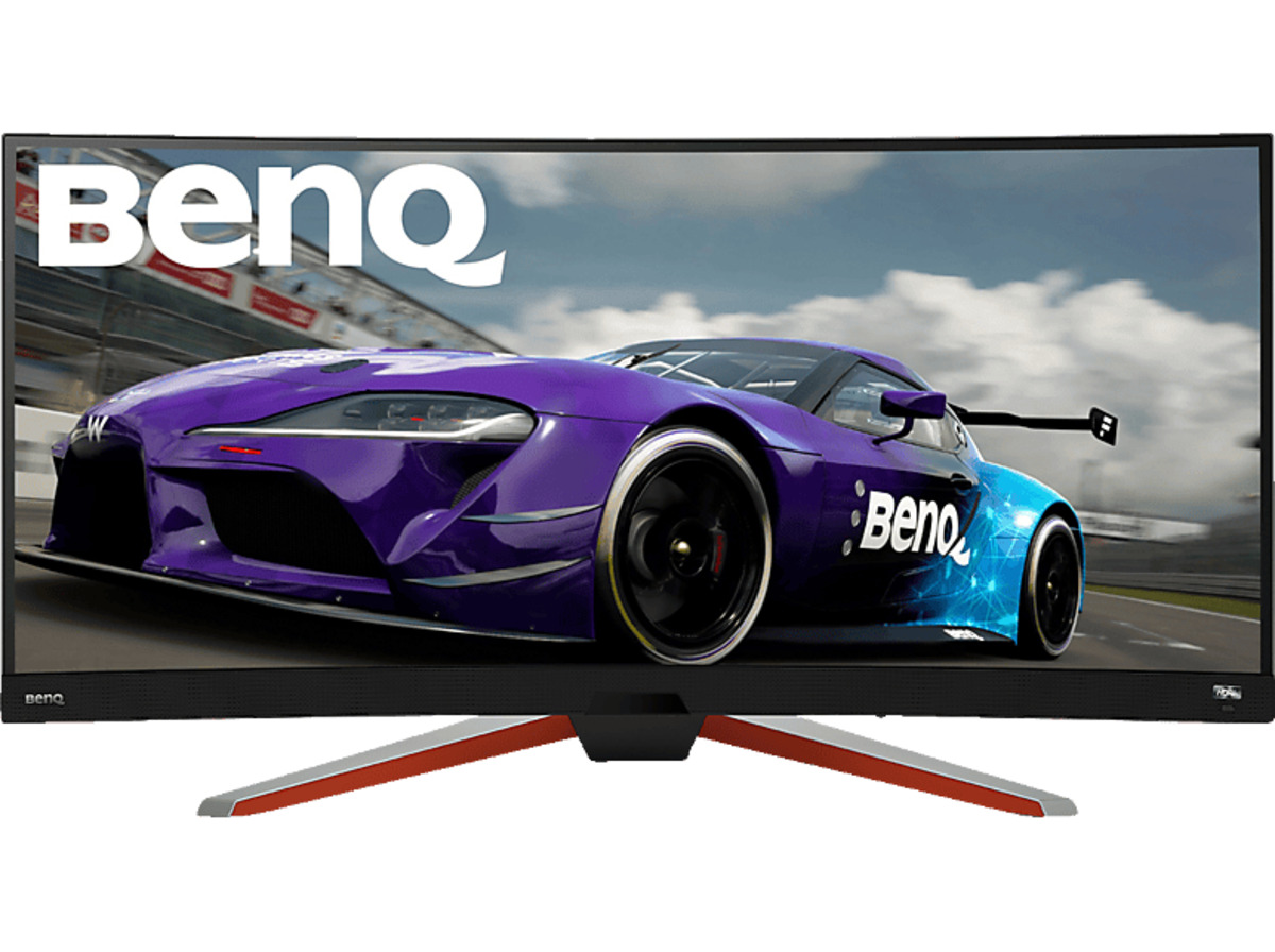 Bild 1 von BENQ MOBIUZ EX3410R 34 Zoll UWQHD Gaming Monitor (1 ms Reaktionszeit, 144 Hz), Grau