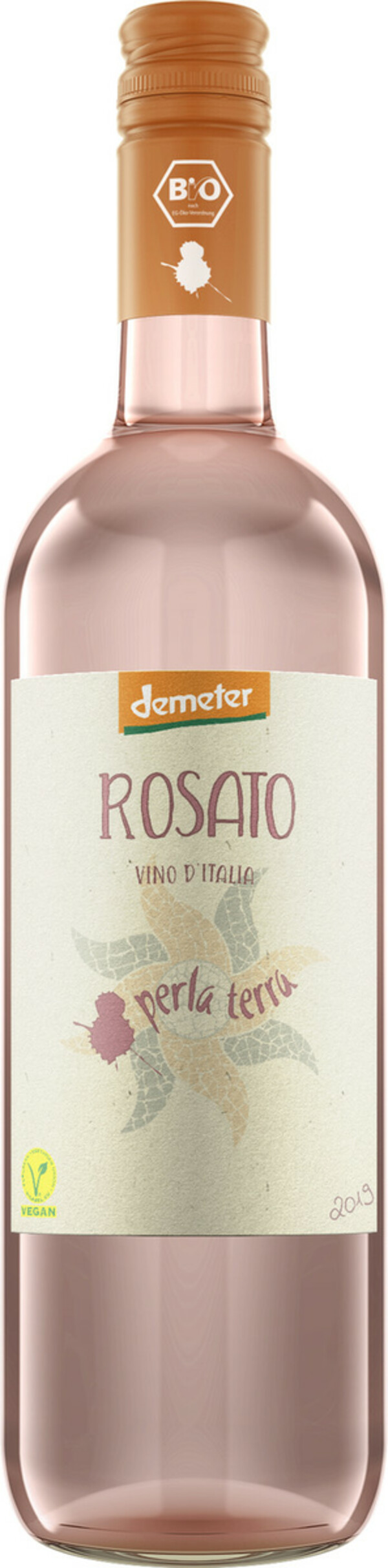 Bild 1 von Demeter Perla Terra Rosato 0,75L > verschmutzt