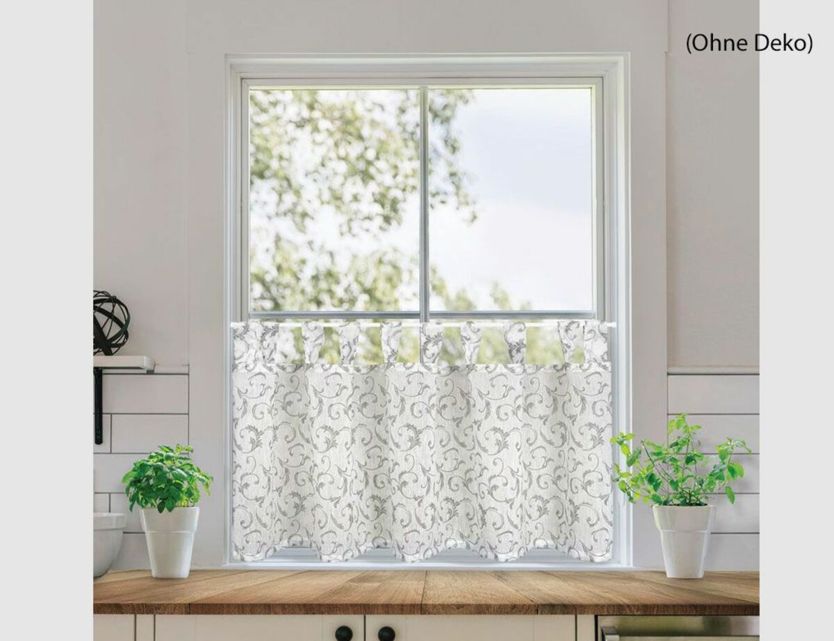 Bild 1 von Scheibengardine Cooper Weiß