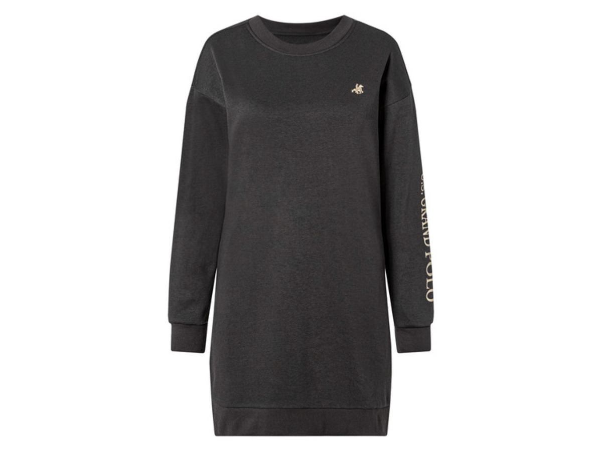 Bild 2 von esmara® Damen Sweatkleid mit Baumwolle