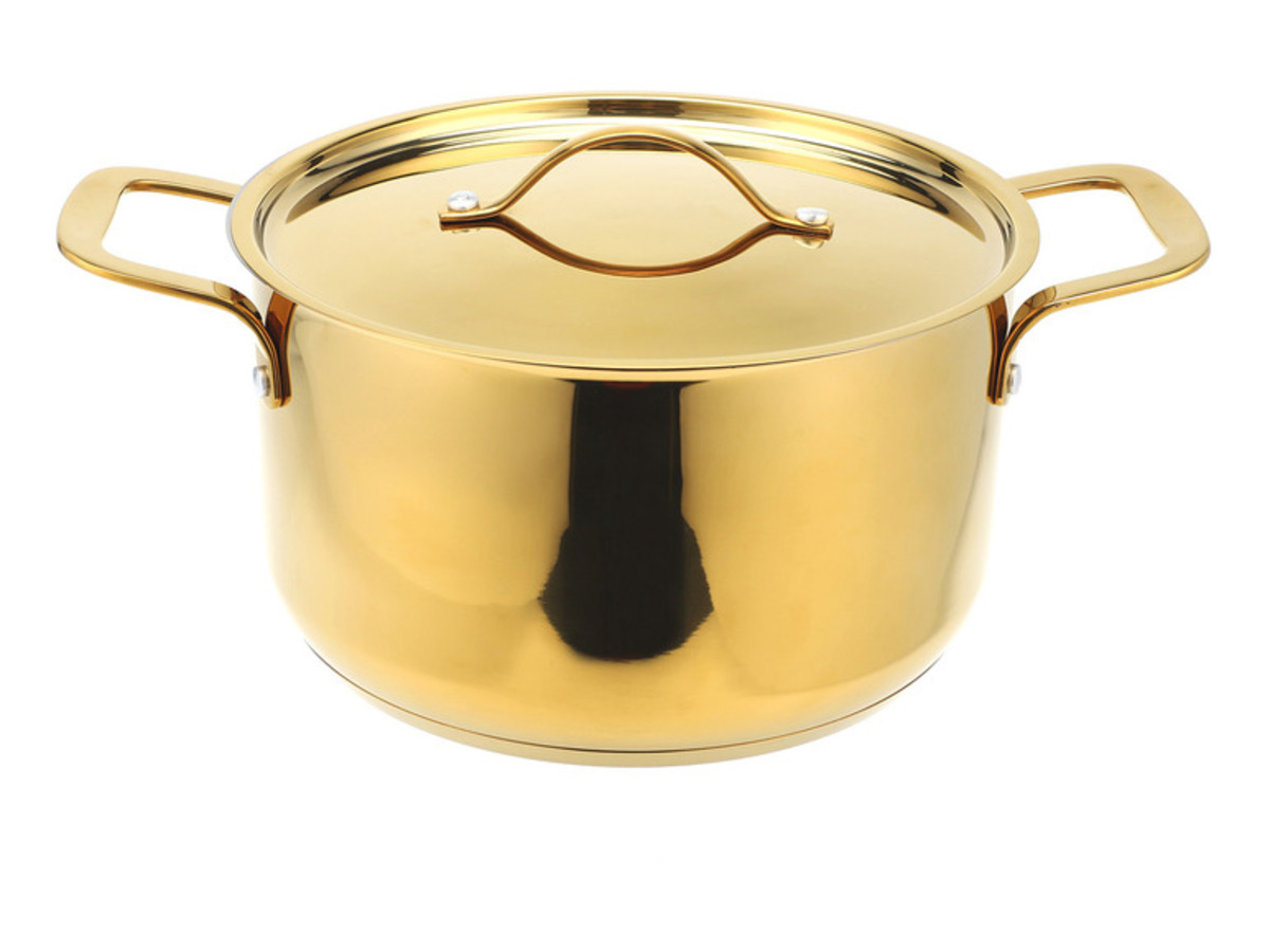 Bild 4 von ECHTWERK Edelstahl Kochtopf mit Metall-Deckel