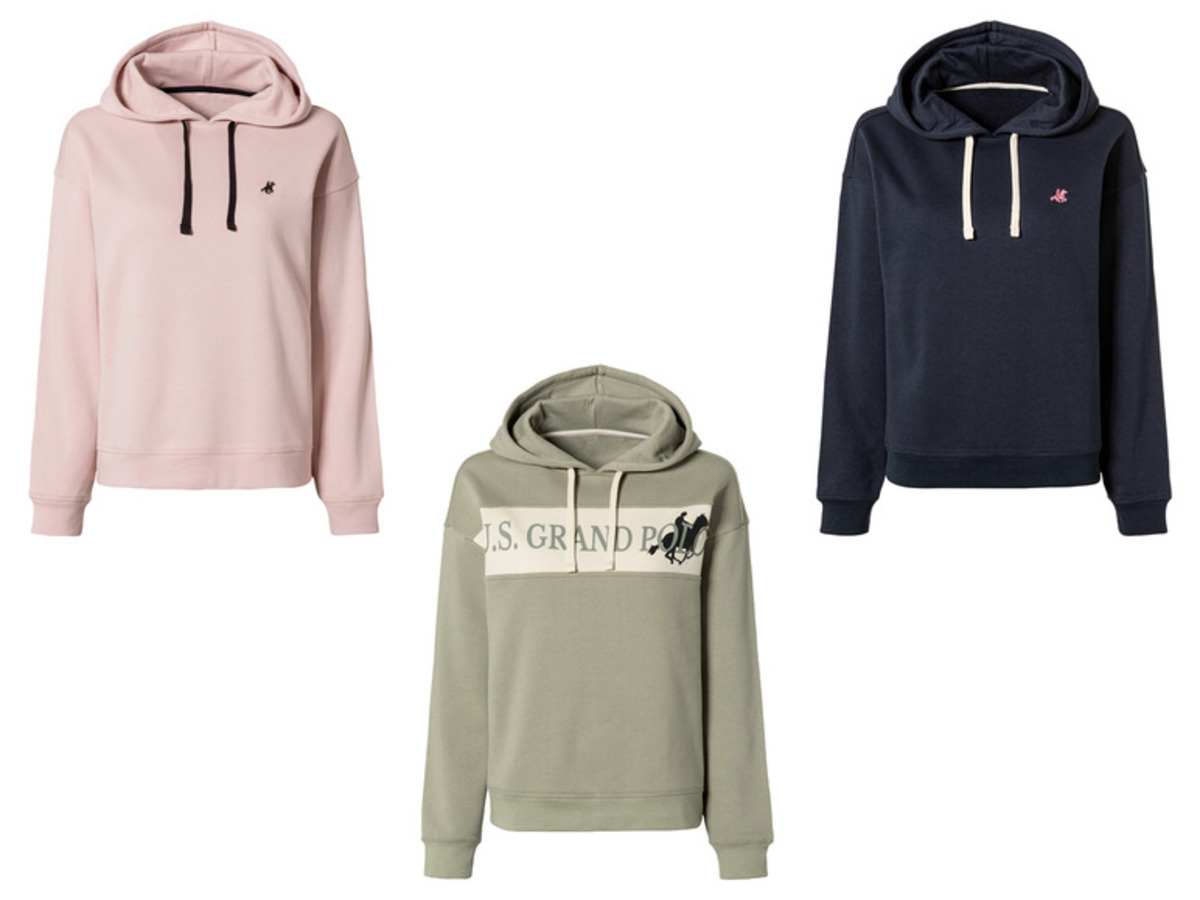 Bild 1 von esmara® Damen Sweathoodie mit Baumwolle