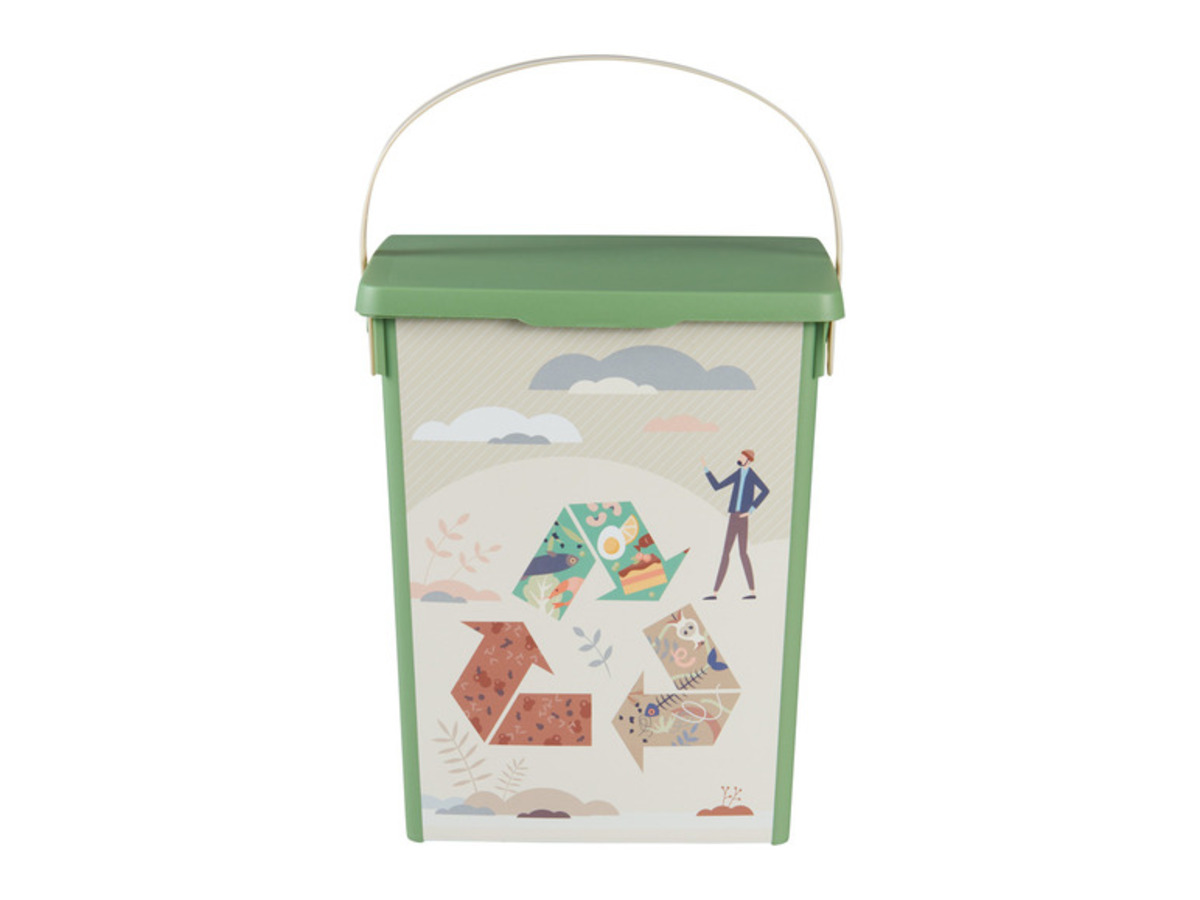 Bild 2 von LIVARNO home Deckeleimer Motiv, 5 l, mit Tragegriff