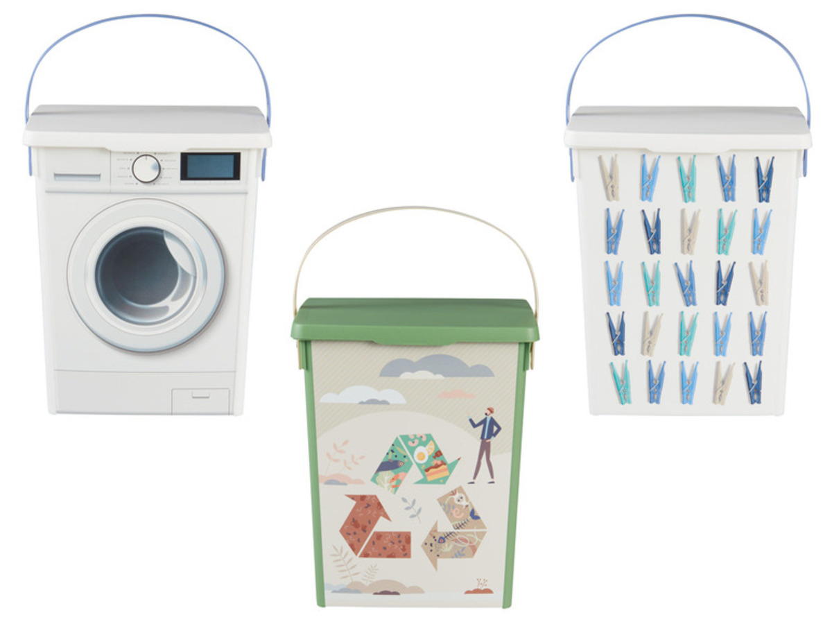 Bild 1 von LIVARNO home Deckeleimer Motiv, 5 l, mit Tragegriff