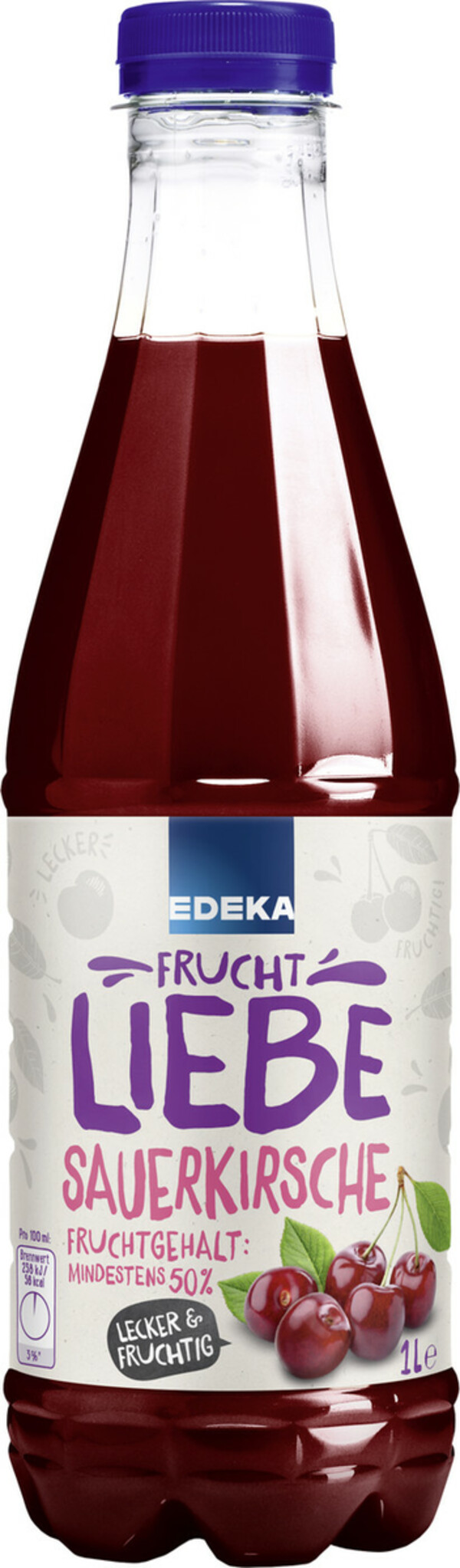 Bild 1 von EDEKA Fruchtliebe Sauerkirsche 1L