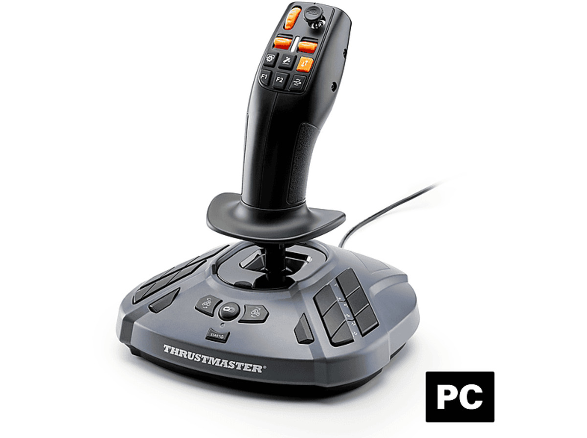 Bild 1 von THRUSTMASTER 2960889 SimTask FarmStick, Multifunktionaler Joystick für Farming, Grau