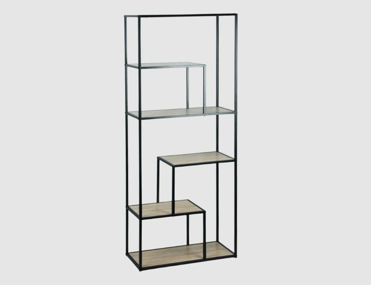 Bild 1 von Raumteiler 5 Fächer Schwarz