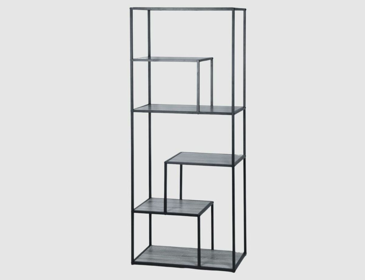 Bild 1 von Raumteiler 5 Fächer Grau