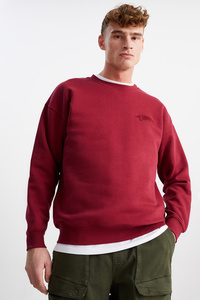 C&A Sweatshirt, Rot, Größe: XS
