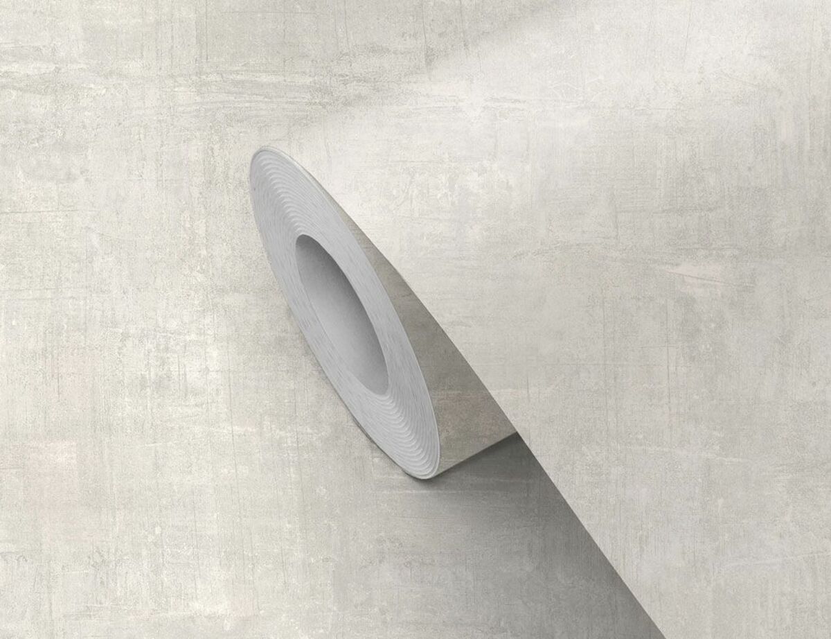 Bild 2 von Vliestapete Uni Silber