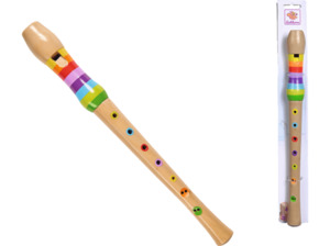 EICHHORN Holzflöte Spielzeug Mehrfarbig, Mehrfarbig