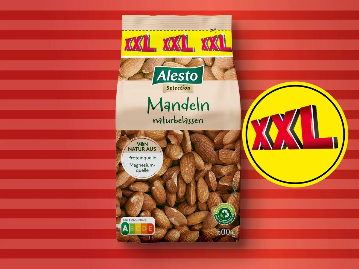 Bild 1 von Alesto Selection Mandeln XXL, 
         500 g