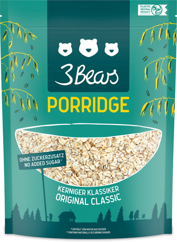 Bild 1 von 3 Bears Porridge Kerniger Klassiker 400G