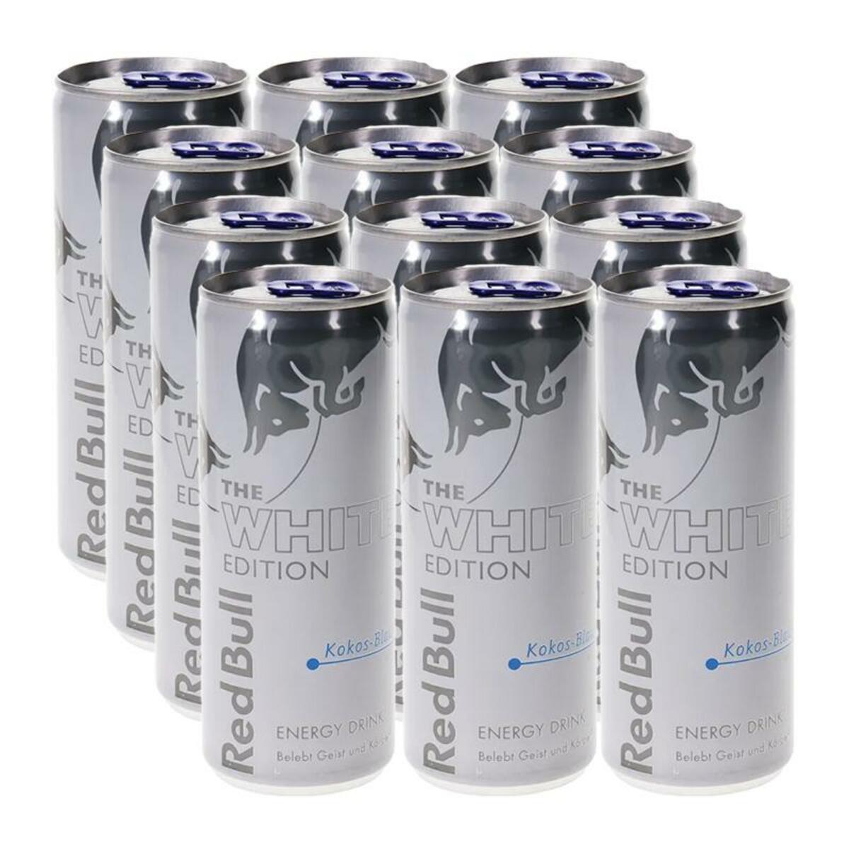 Red Bull White Edition Kokos-Blaubeere, 12er Pack (EINWEG) zzgl. Pfand ...
