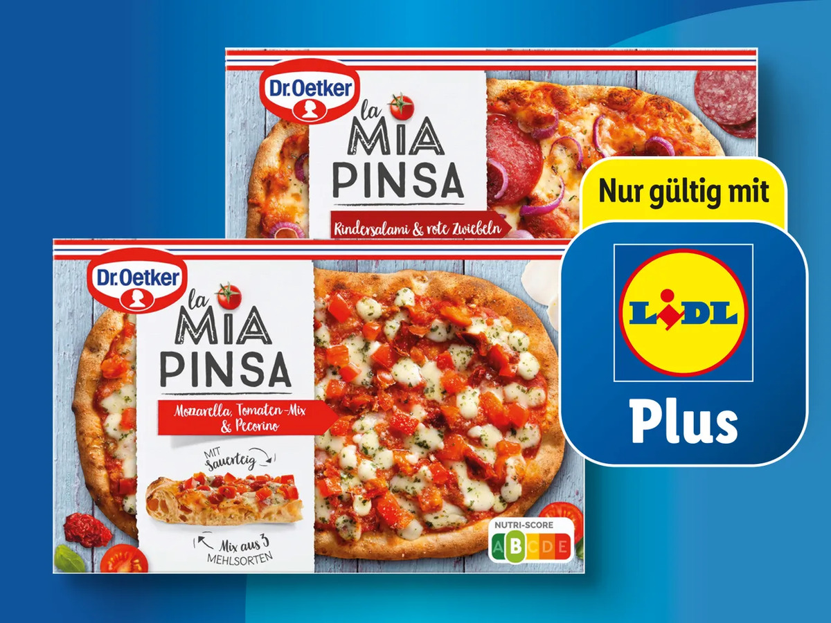 Bild 1 von Dr. Oetker La Mia Pinsa, 
         340/320/305 g