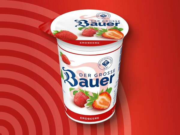 Bild 1 von Der Große Bauer Joghurt, 
         250/225 g