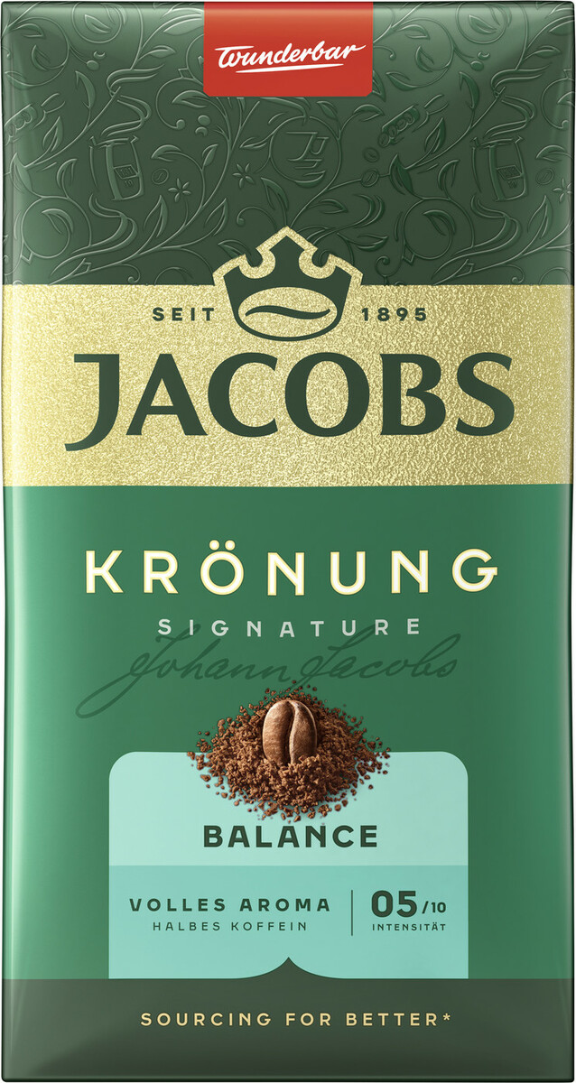 Bild 1 von Jacobs Krönung Kaffee Balance gemahlen 500G