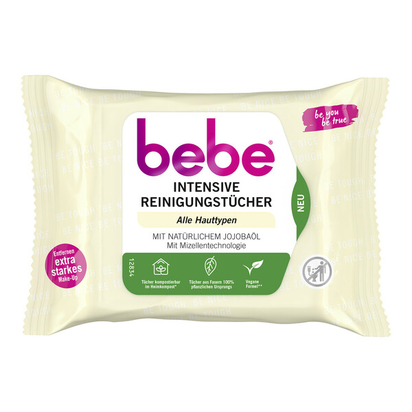 Bild 1 von bebe Intensive Reinigungstücher 25ST