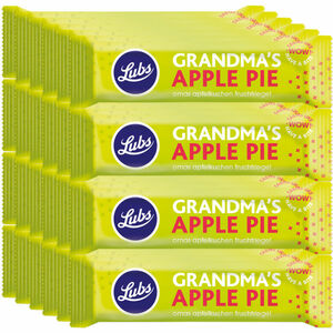 Lubs BIO Fruchtriegel Apple Pie, 24er Pack