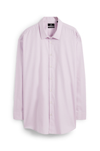 C&A Oxford Hemd-Regular Fit-Kent-bügelleicht, Rosa, Größe: 3XL