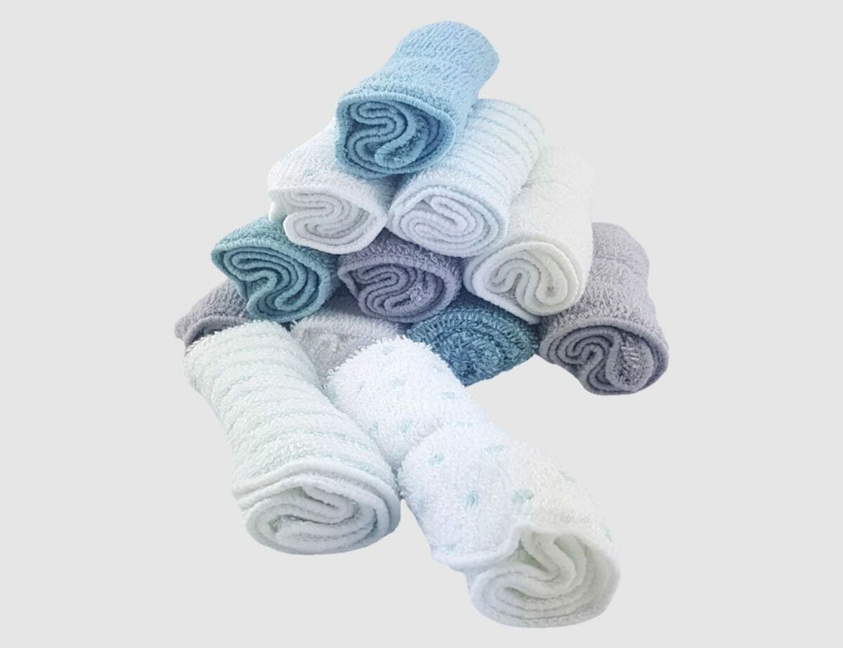 Bild 1 von Baby Waschtücher 12er Mint