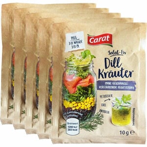 Carat 2 x Salatfix Dill-Kräuter, 5er Pack