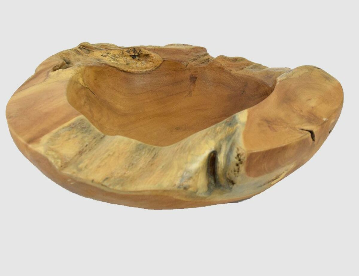 Bild 1 von Teakholzschale lackiert