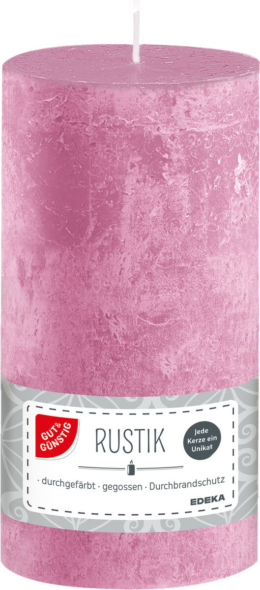 Bild 1 von GUT&GÜNSTIG Rustikstumpe altrosa 16x7cm